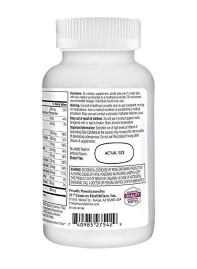 القرن الحادي والعشرون مكمل غذائي سينتري سينيور لصحة النساء 100 كبسولة هلامية - Image 3